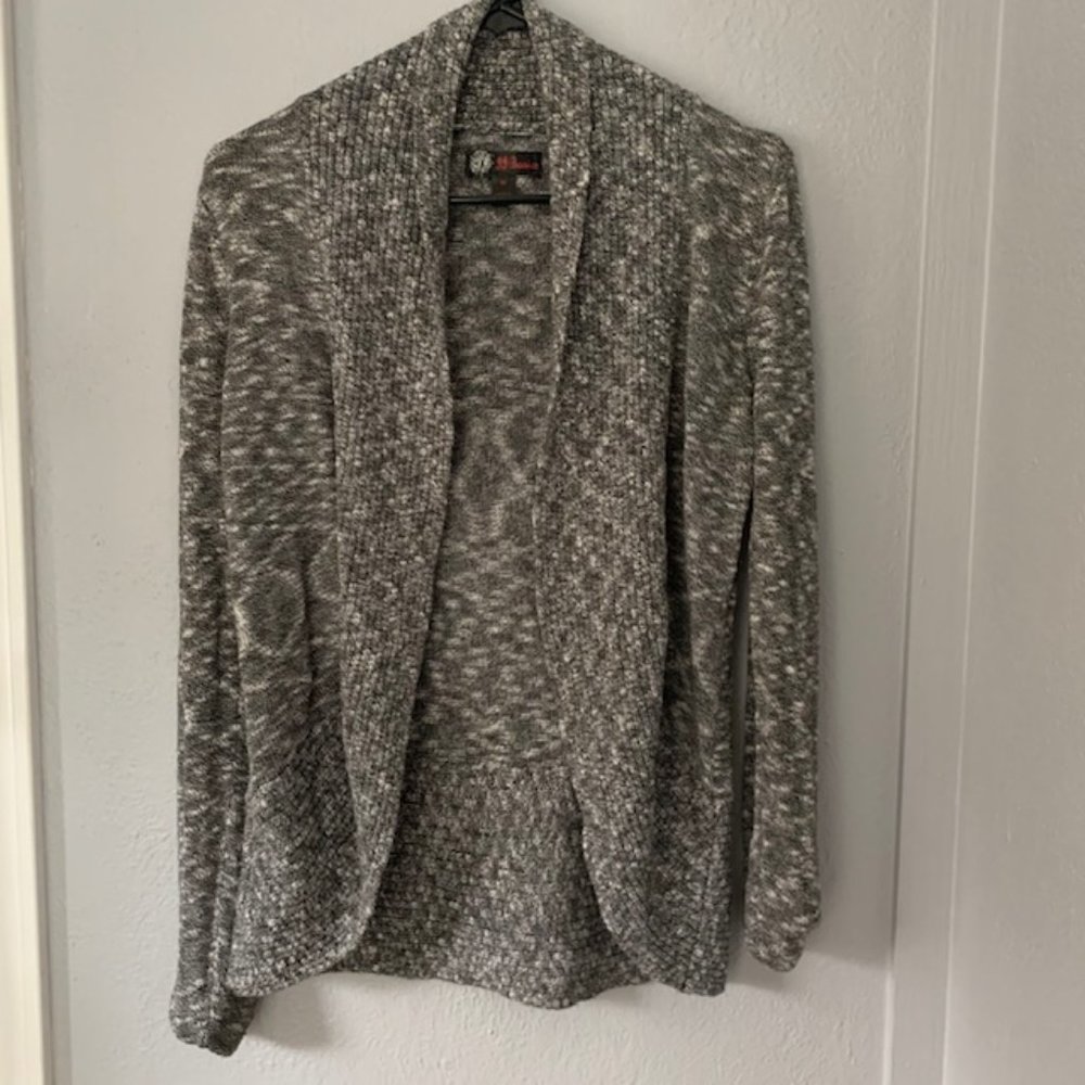 Grey light weight cardigan size medium